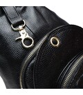 Женский кожаный рюкзак Keizer K1315-black фото, картинка, изображение