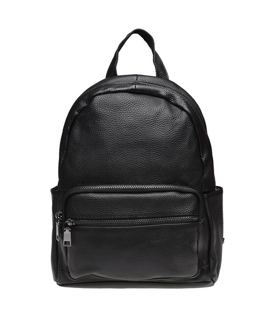 Женский кожаный рюкзак Keizer K110086-black фото, картинка, изображение