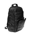 Чоловічий шкіряний рюкзак Keizer K1551-black картинка, зображення, фото