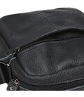 Мужская кожаная сумка через плечо Keizer K11816-black фото, картинка, изображение