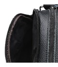 Мужская кожаная сумка через плечо Keizer K11816-black фото, картинка, изображение
