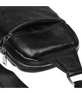 Чоловіча шкіряна сумка-рюкзак Keizer K18675-black картинка, зображення, фото