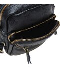 Чоловіча шкіряна сумка через плече Keizer K108-black картинка, зображення, фото