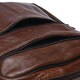 Мужская кожаная сумка через плечо Borsa Leather K18490-brown фото