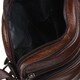 Мужская кожаная сумка через плечо Borsa Leather K18490-brown фото