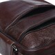 Мужская кожаная сумка через плечо Borsa Leather K18450-brown фото