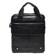 Чоловіча шкіряна сумка через плече Borsa Leather K18859-black картинка, зображення, фото