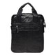 Чоловіча шкіряна сумка через плече Borsa Leather K18859-black картинка, зображення, фото