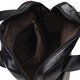 Мужская кожаная сумка через плечо Borsa Leather K18859-black фото
