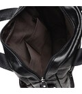 Чоловіча шкіряна сумка через плече Borsa Leather K18859-black картинка, зображення, фото