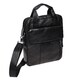 Чоловіча шкіряна сумка Borsa Leather K18863-black картинка, зображення, фото