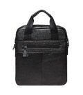 Мужская кожаная сумка Borsa Leather K18863-black фото, картинка, изображение