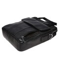 Мужская кожаная сумка Borsa Leather K18863-black фото, картинка, изображение