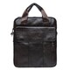 Мужская кожаная сумка Borsa Leather K18863-brown фото