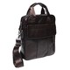 Мужская кожаная сумка Borsa Leather K18863-brown фото