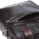 Мужская кожаная сумка Borsa Leather K18863-brown фото