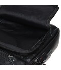 Мужская кожаная сумка на плечо Borsa Leather K15112-black фото, картинка, изображение