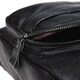Чоловічий шкіряний рюкзак через плече Borsa Leather K1029-black картинка, зображення, фото