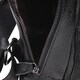 Мужской кожаный рюкзак через плечо Borsa Leather K1029-black фото