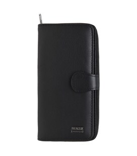 Женский кожаный кошелек Horse Imperial K11090-black фото, картинка, изображение