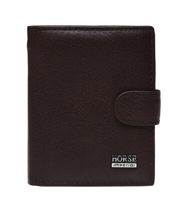 Мужской кожаный кошелек Horse Imperial K1010a-brown фото, картинка, изображение