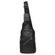 Мужской кожаный рюкзак Borsa Leather k16603-black фото