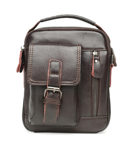 Мужская кожаная сумка Keizer K11827-brown