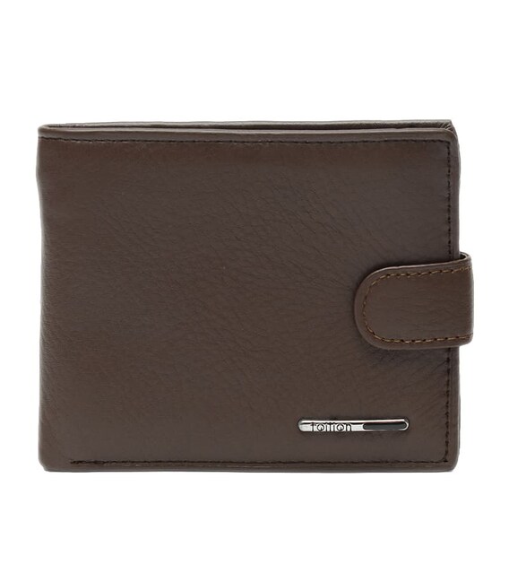 Мужские кожаное портмоне V1T120D-H46-BE-puce фото, картинка, изображение