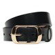 Женский кожаный ремень CV1ZK-008-goldblack фото