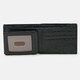 Мужской кожаный кошелек V1T123-H33-BE-black фото