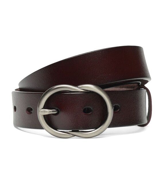 Женский кожаный ремень CV1ZK-002-coffee фото, картинка, изображение