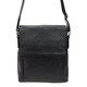 Мужской кожаный мессенджер Borsa Leather 1t9168-black фото