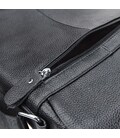Мужской кожаный мессенджер Borsa Leather 1t9168-black фото, картинка, изображение