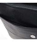 Мужской кожаный мессенджер Borsa Leather 1t9168-black фото, картинка, изображение