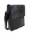 Мужской кожаный мессенджер Borsa Leather 1t8870-black фото, картинка, изображение