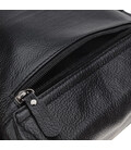 Мужской кожаный мессенджер Borsa Leather 1t8870-black фото, картинка, изображение