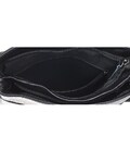 Мужской кожаный мессенджер Borsa Leather 1t8870-black фото, картинка, изображение