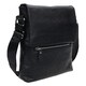 Чоловіча шкіряна сумка Borsa Leather k10013-black картинка, зображення, фото