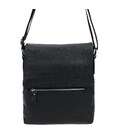 Мужская кожаная сумка Borsa Leather k10013-black фото, картинка, изображение