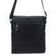 Мужская кожаная сумка Borsa Leather k10013-black фото