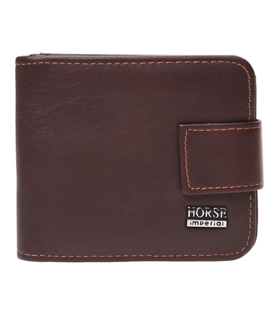 Чоловічий шкіряний гаманець Horse Imperial K1029h-brown картинка, зображення, фото