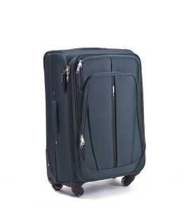 Валіза Wings 1706 середня M зелена 4 колесна - картинка, зображення, фото валізи