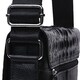 Чоловіча шкіряна сумка Keizer K187013-black картинка, зображення, фото