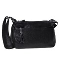 Женская кожаная сумка Keizer K1818-black фото, картинка, изображение