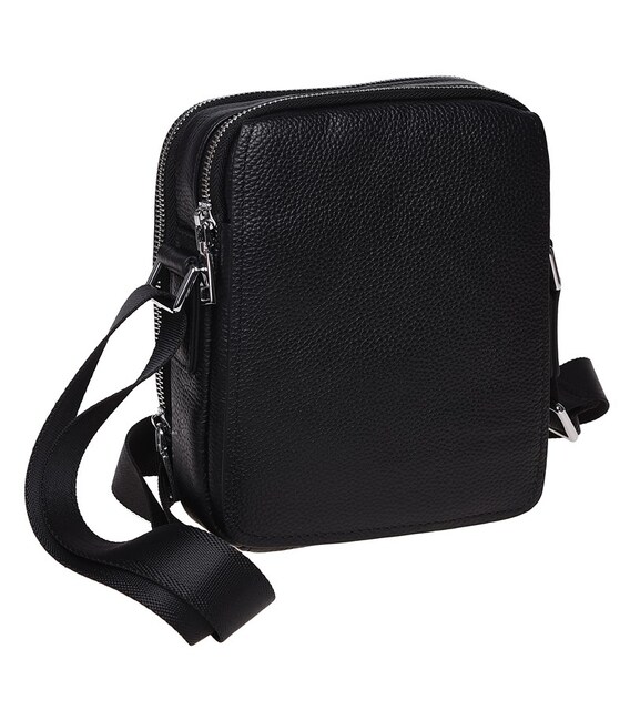 Чоловіча шкіряна сумка Ricco Grande K16266-black картинка, зображення, фото