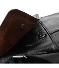 Чоловіча шкіряна сумка Borsa Leather 1t8153m-black картинка, зображення, фото