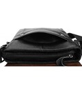 Чоловіча шкіряна сумка Borsa Leather 1t8153m-black картинка, зображення, фото