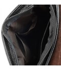 Чоловіча шкіряна сумка Borsa Leather 1t8153m-black картинка, зображення, фото