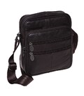 Мужская кожаная сумка Borsa Leather K14012-brown фото, картинка, изображение