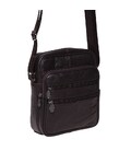 Мужская кожаная сумка Borsa Leather K14012-brown фото, картинка, изображение
